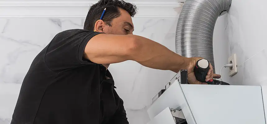Precision In-wall Dryer Vent Cleaning & Rerouting Corrections in Sugar Land, TX